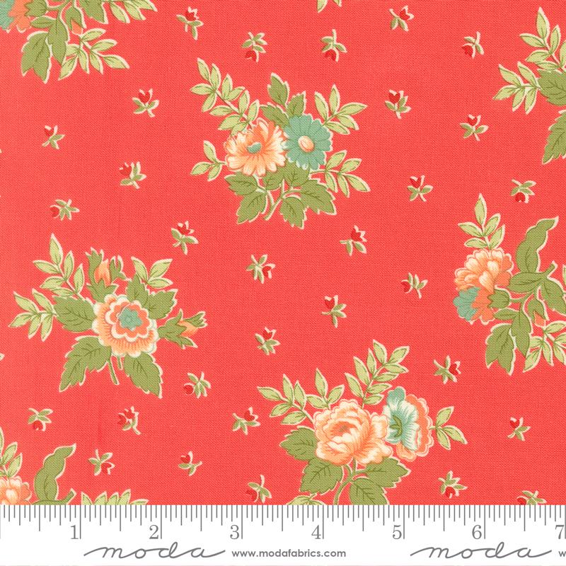 Apricot Candy Berry 3100-18 by Bunny Hill Designs for Moda Sold by the Half Yard