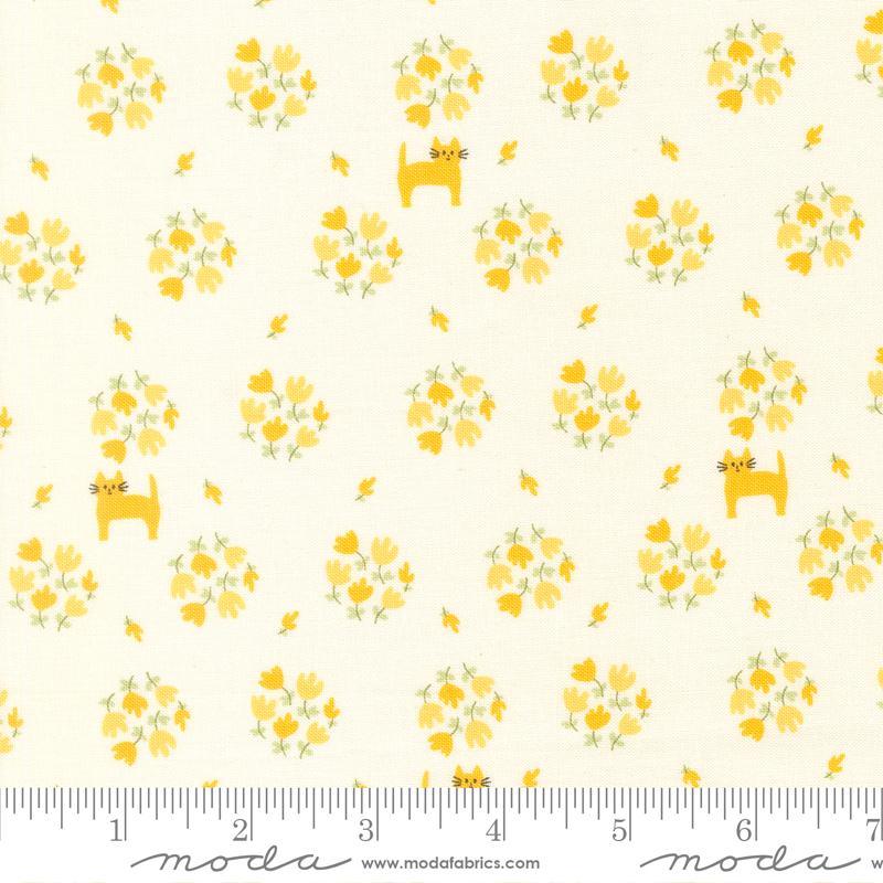 Apricot Candy Cloud 3104-11 by Bunny Hill Designs for Moda Sold by the Half Yard