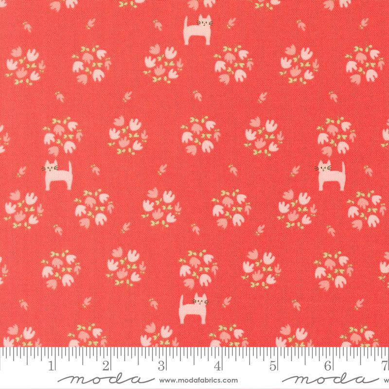 Apricot Candy Berry 3104-18 by Bunny Hill Designs for Moda Sold by the Half Yard