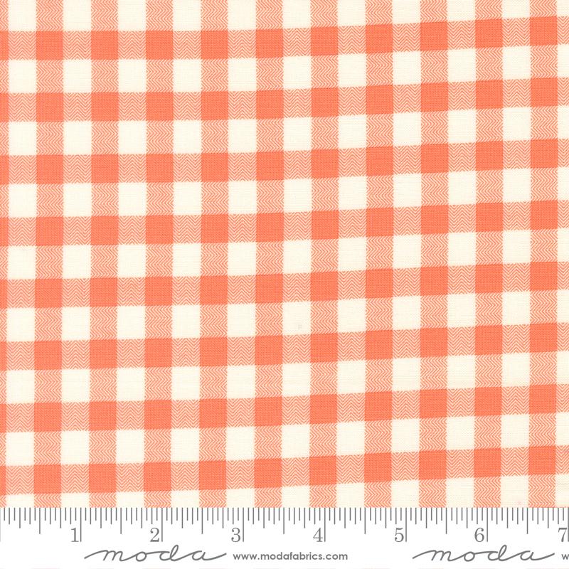 Apricot Candy Coral 3106-20 by Bunny Hill Designs for Moda Sold by the Half Yard