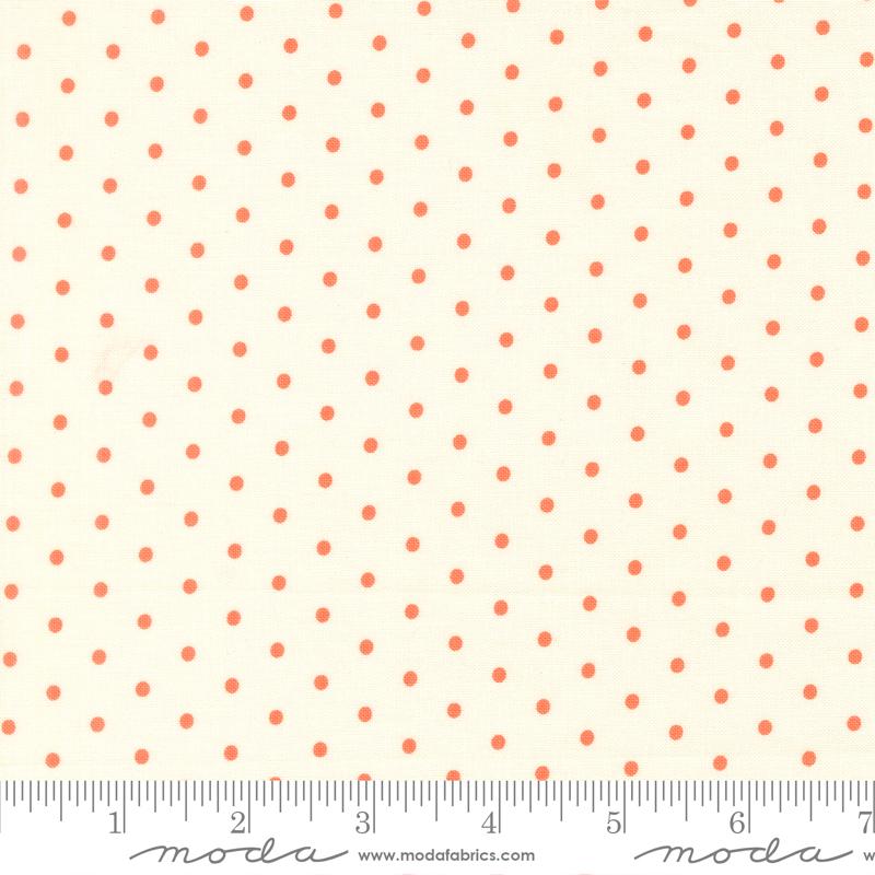 Apricot Candy Cloud 3108-11 by Bunny Hill Designs for Moda Sold by the Half Yard