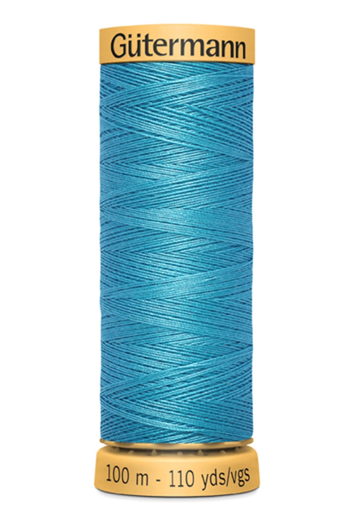 7532 Turquoise - Gutermann Natural Cotton Thread