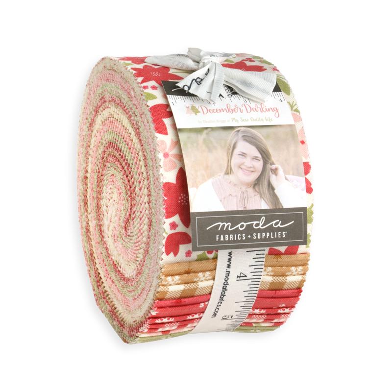December Darling Jelly Roll 31810JR by My Sew Quilty Life for Moda