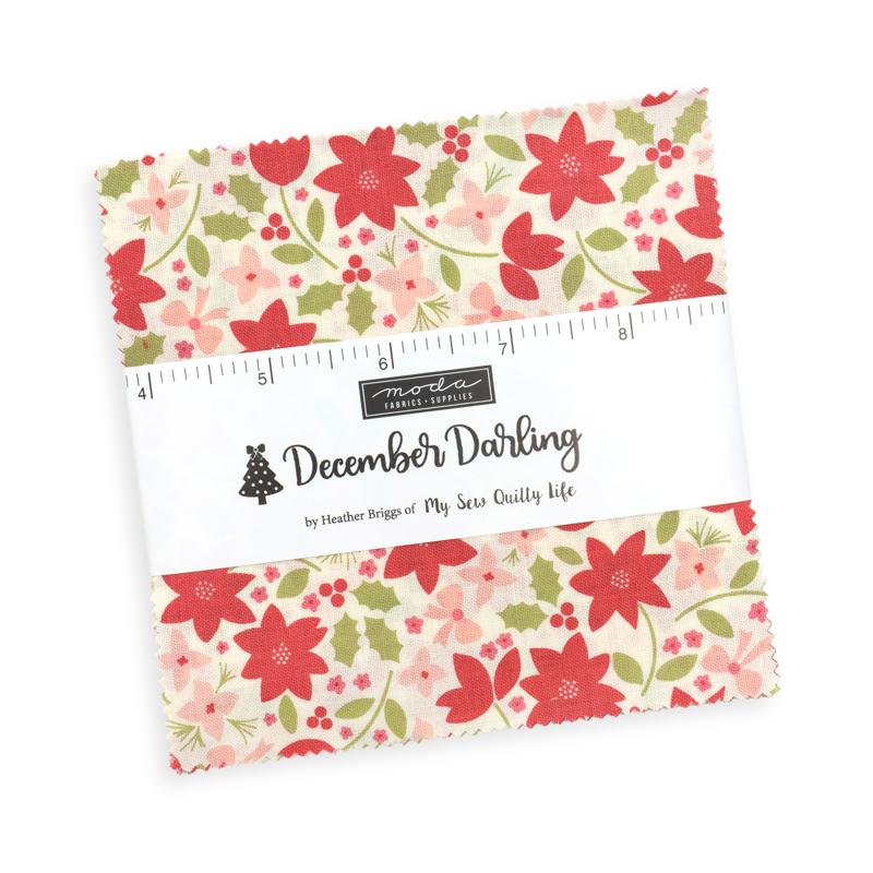 December Darling Charm Pack 31810PP by My Sew Quilty Life for Moda