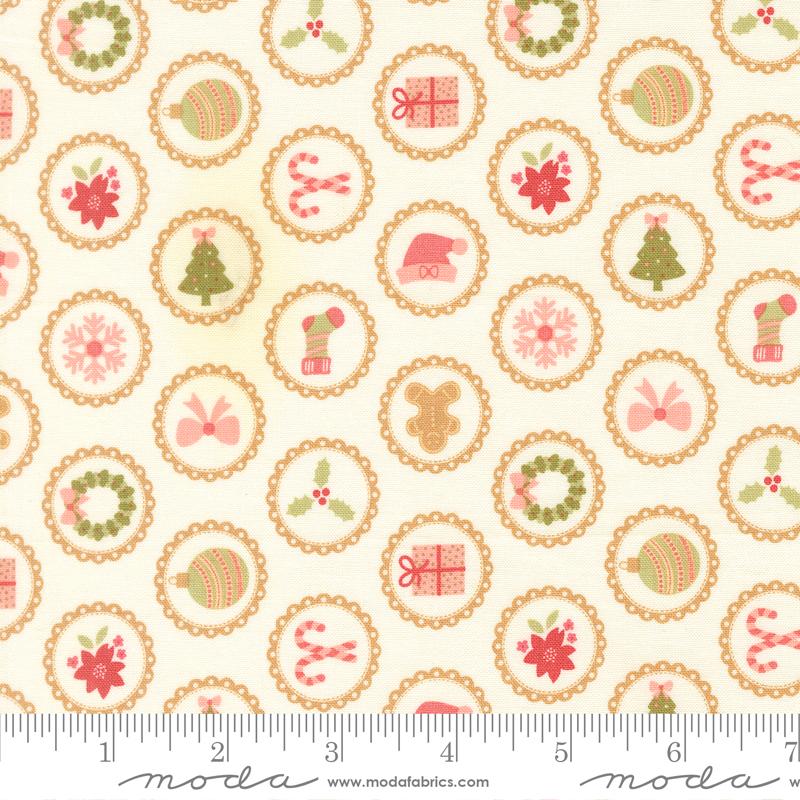 December Darling Snow 31811-11 by My Sew Quilty Life for Moda Sold by the Half Yard