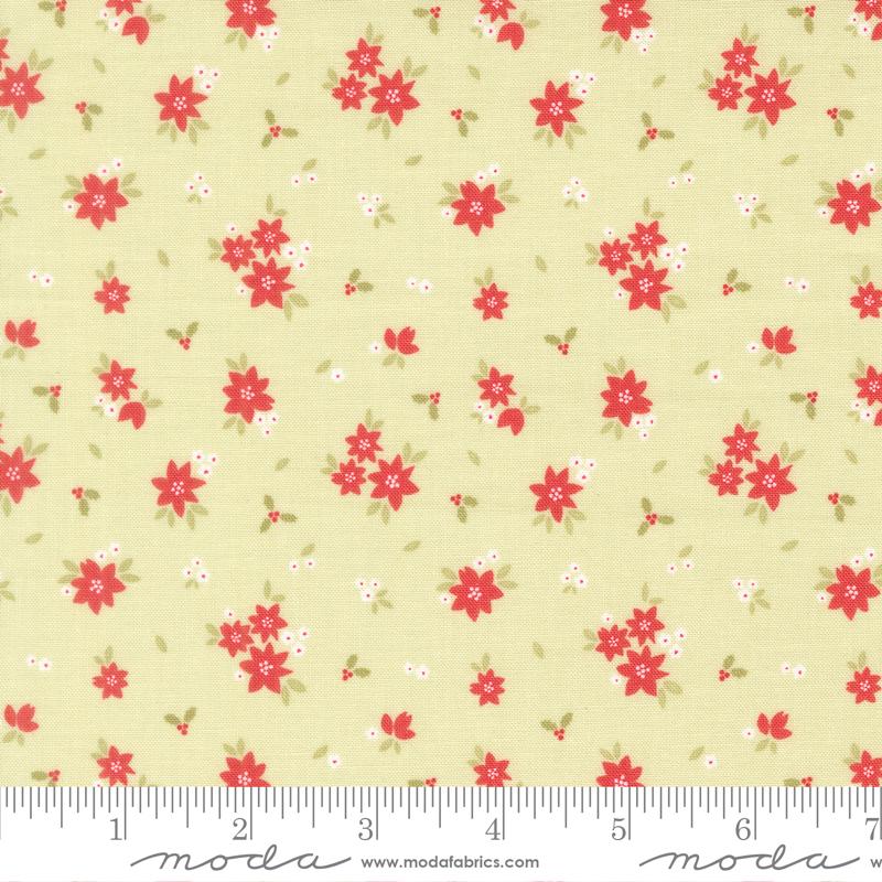 December Darling Leaf 31812-19 by My Sew Quilty Life for Moda Sold by the Half Yard