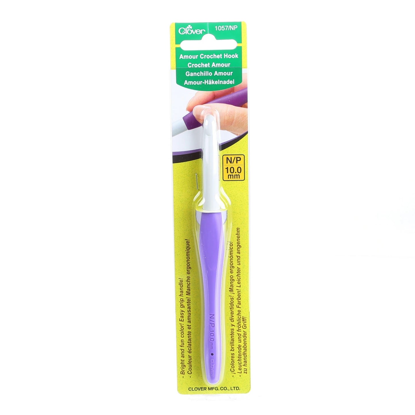 Clover AMOUR Crochet Hook Size 10.0mm / N/P 1057CVNP