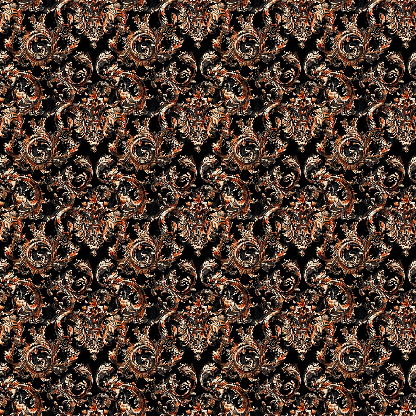 10715-99 Haunted Hollow FLOURISH By Patrick Lose for Northcott Fabrics Sold By the Half Yard
