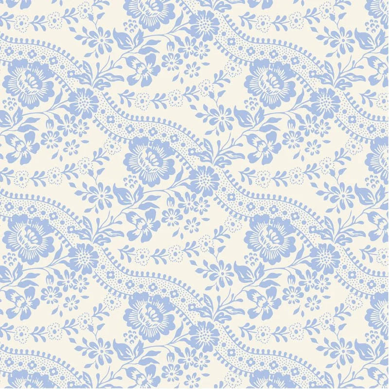 TIL110162 Something Blue - Celeste Sky Tilda Fabric Sold by the Half Yard
