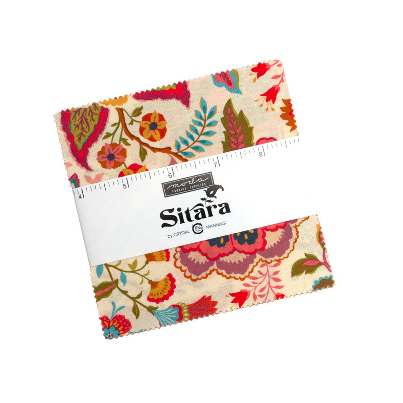 11980PP Sitara Charm Pack Moda Precuts Cotton Fabric