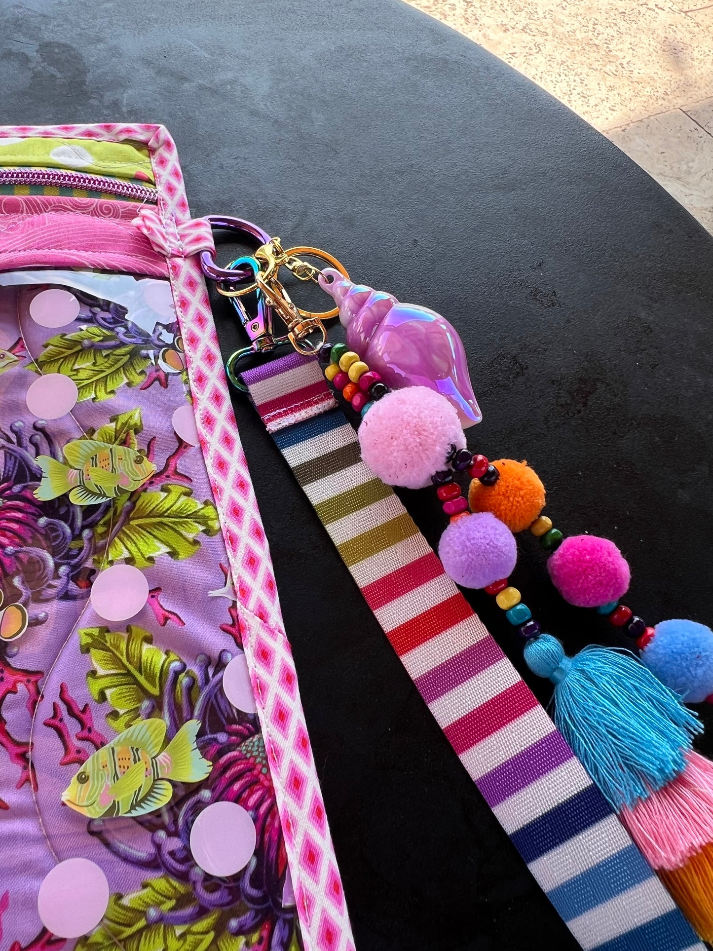 Jumbo Tula Pink Reef Project Bag
