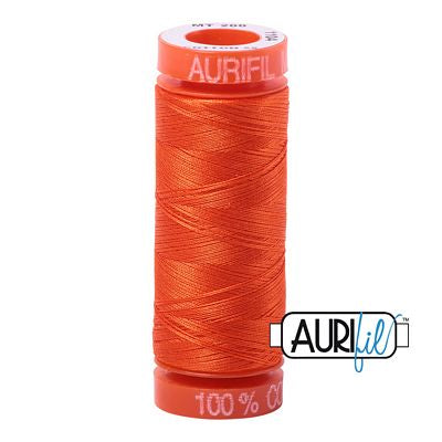 Cotton Mako 50wt 200m NEON ORANGE