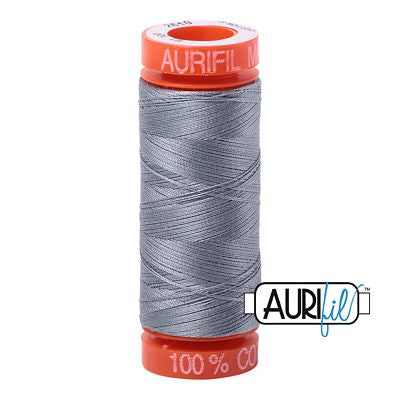 Cotton Mako 50wt 200m LIGHT BLUE GRAY