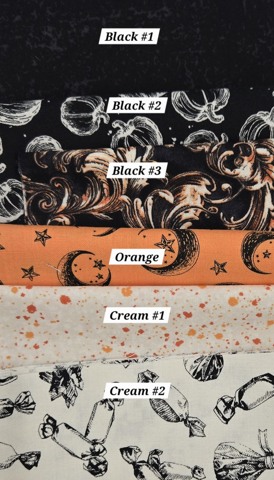 Haunted Hillside Door Banner Kit 19-5/8" x 34-1/4" in Haunted Hollow by Patrick Lose for Northcott