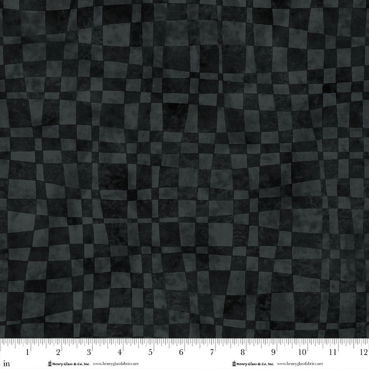 3514-99 Black Vintage Check || Hollyville Manor by Jan Mott Fabric for Henry Glass