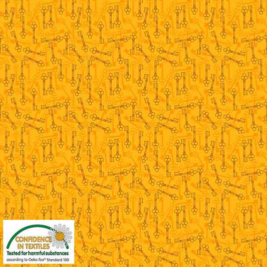 4512-752 Best Bits KEYS by Stof for Blank Quilting Fabric