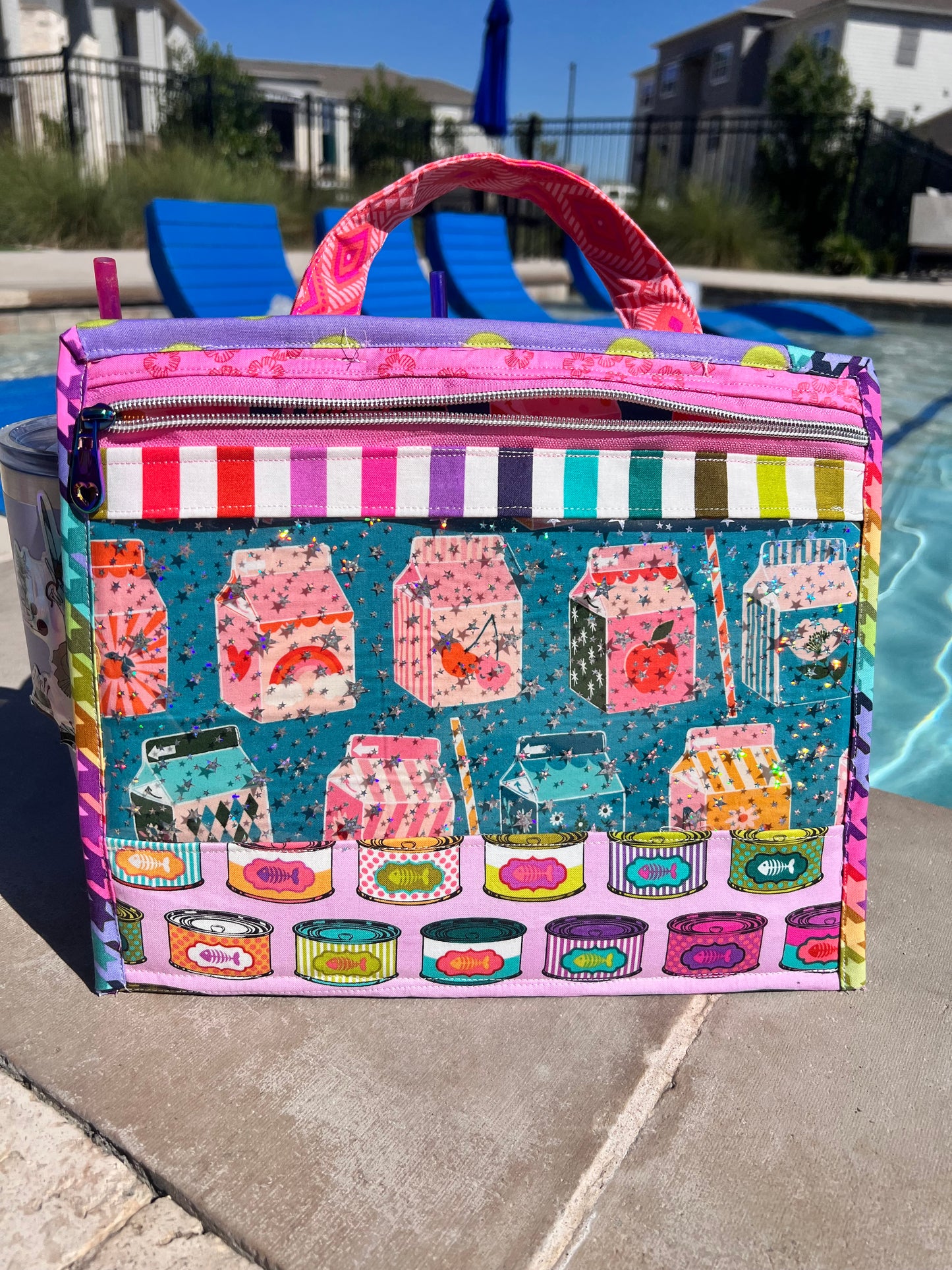 My Little Soda Pop Project Bag Juicy Ruby Star Edition