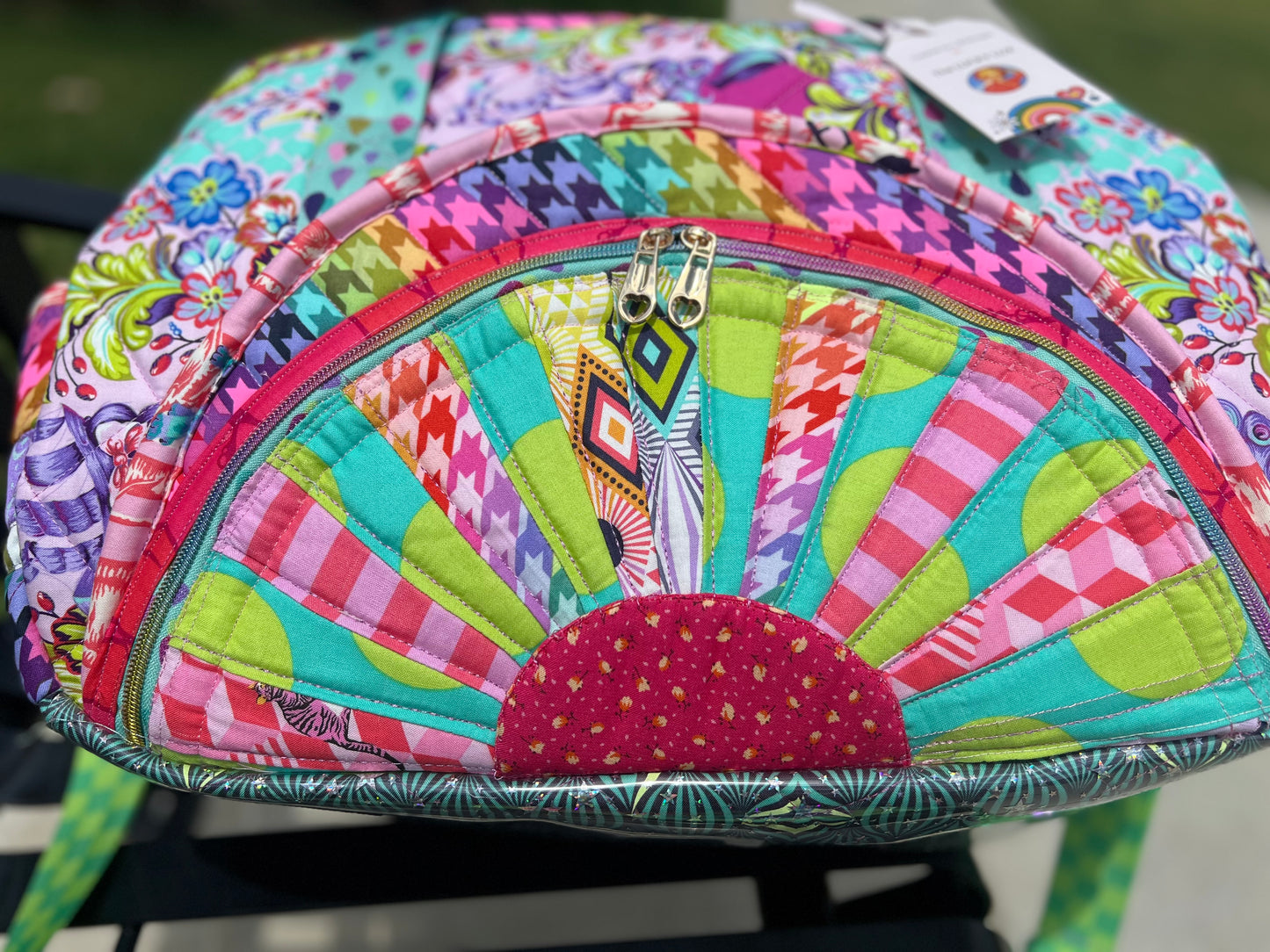 Travel Bag with Trolley Sleeve Custom Made to Order