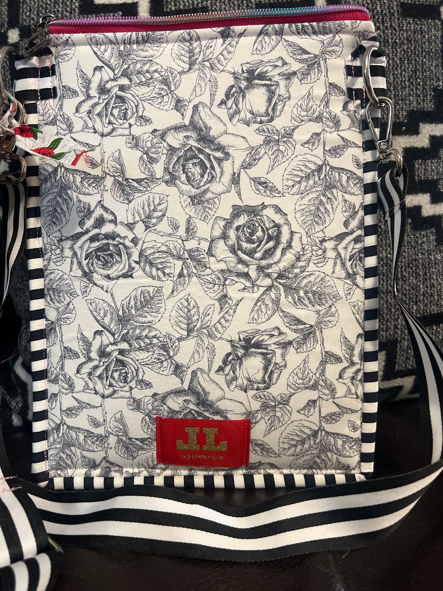 Quilted Patchwork Spooky Bag Till Death Do Us Part