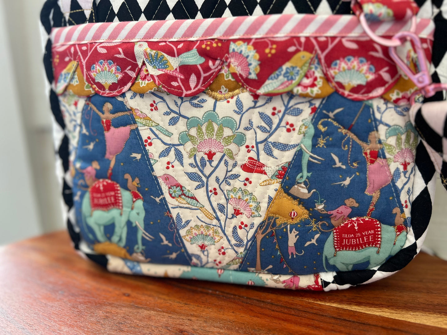 Knitting Crochet Embroidery Case / Makeup Pouch (Made to Order)