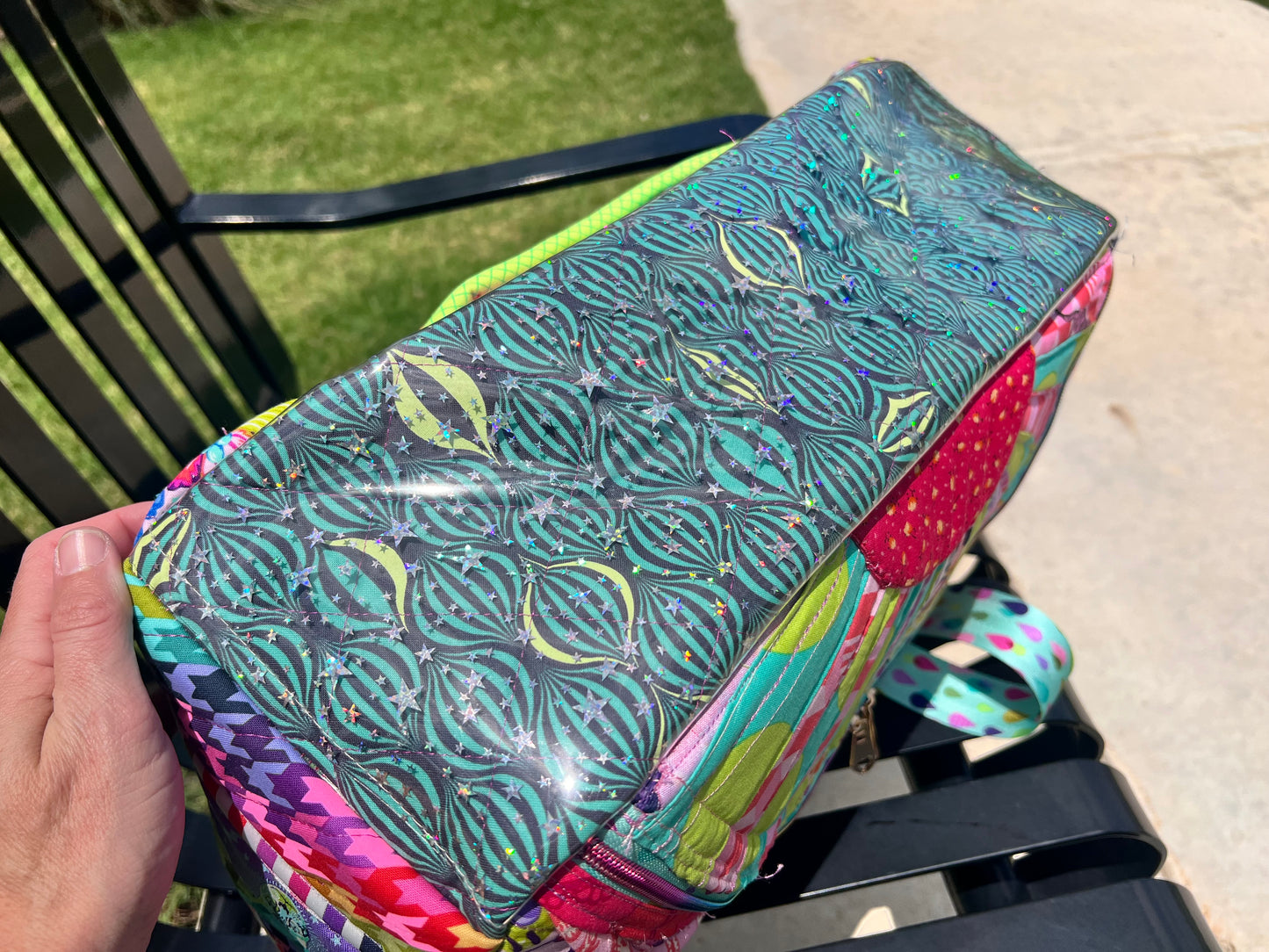Travel Bag with Trolley Sleeve Custom Made to Order