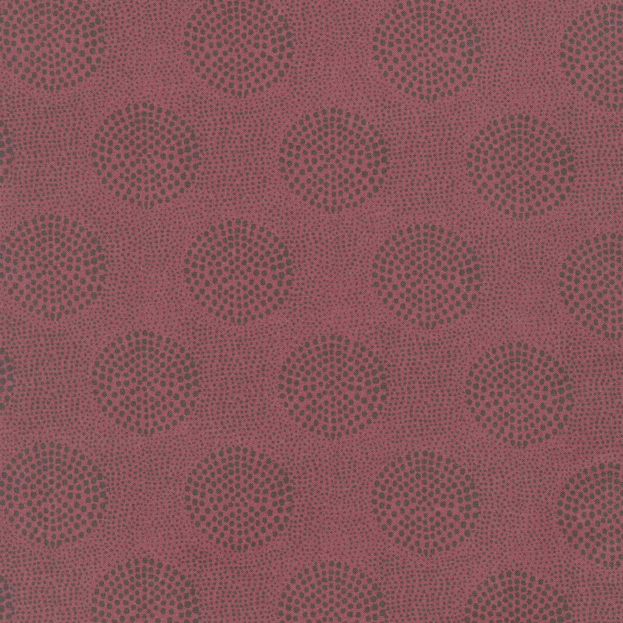 QBJX003.BERRY Free Spirit 108 IN BACKING MOSAIC BERRY Maroon SOLD BY THE YARD