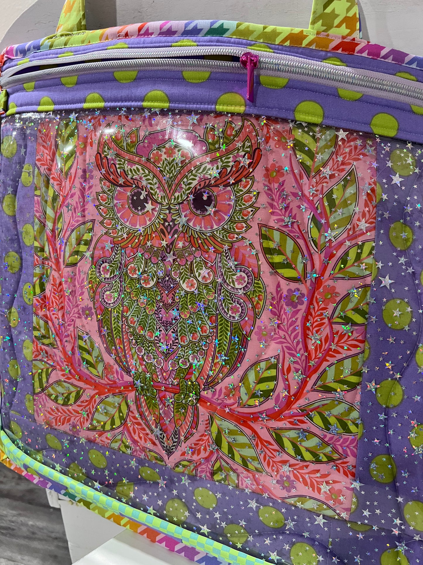 Made to Order Project Bag Tula Pink Owl