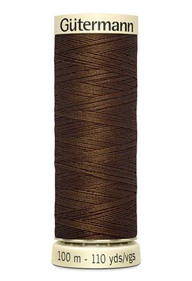 Sew-All Thread 100m 3ct- Boot Brown