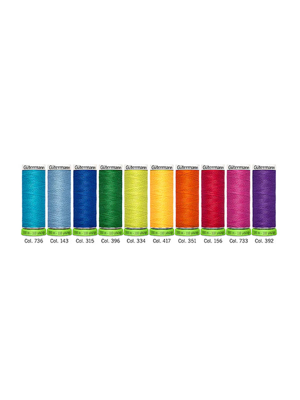 GUTERMANN 10 spools Sew-all Thread rPET 100 m