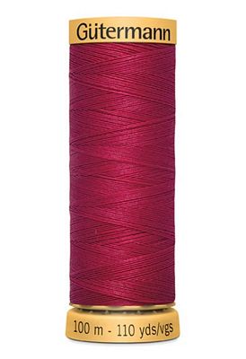 Natural Cotton 50wt 100M-Cherry