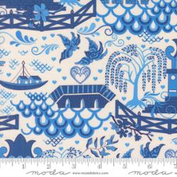 Legendary Love Porcelain Navy 45050 11 Moda
