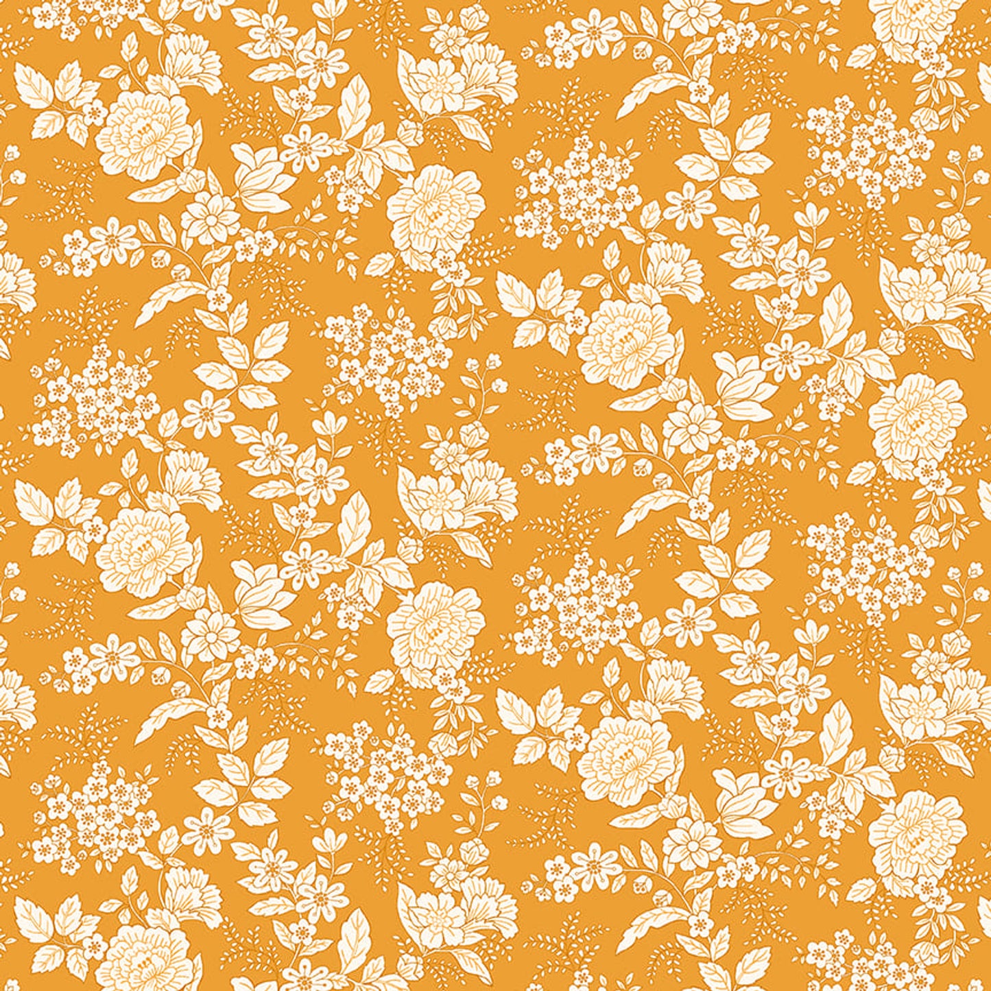 826-22 Tranquility Orange by Henry Glass Fabrics