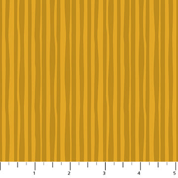 91119-55 Joyful June Ochre Stripe Figo Sold By the Half Yard