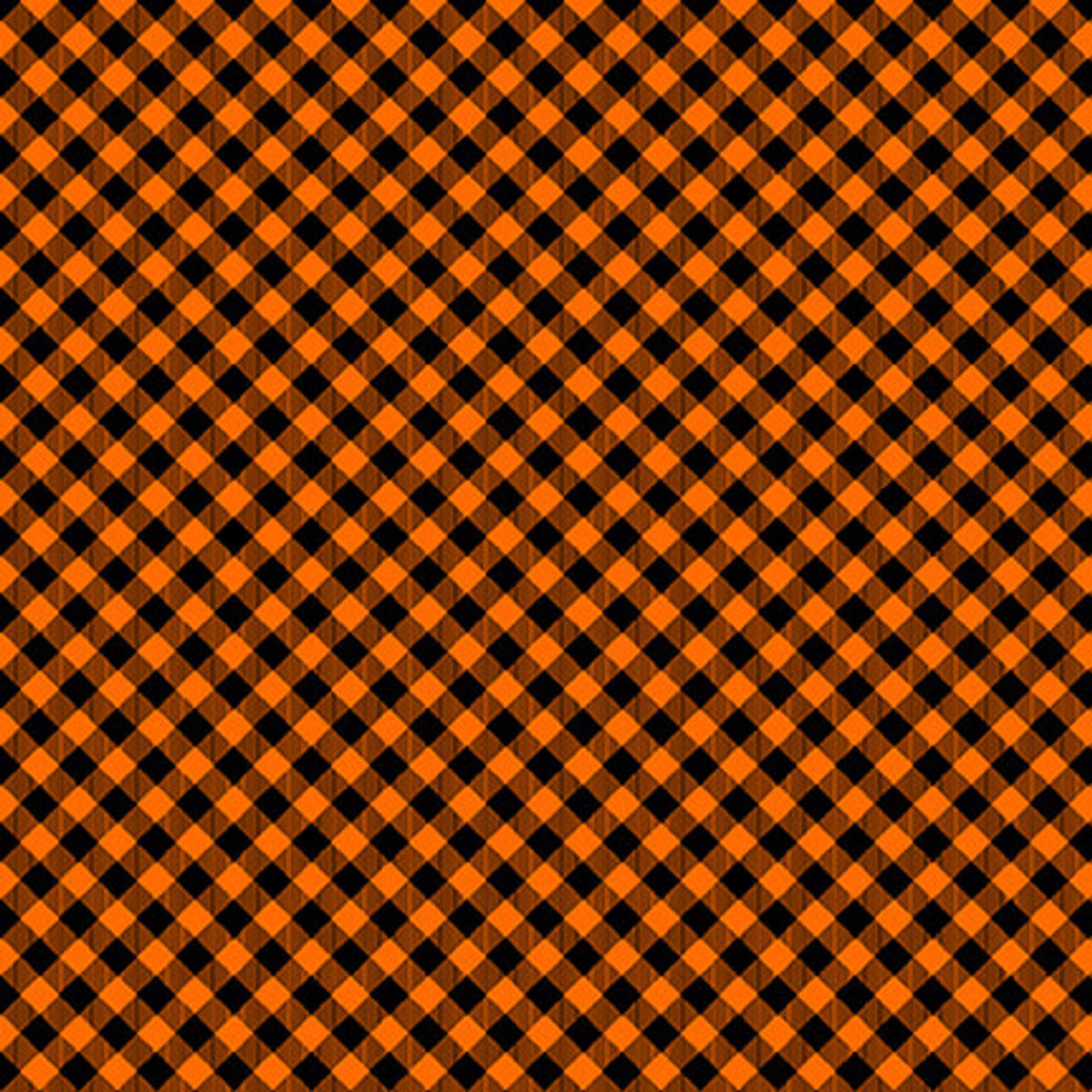 9700-39 Chelsea Checks Orange Black for Henry Glass
