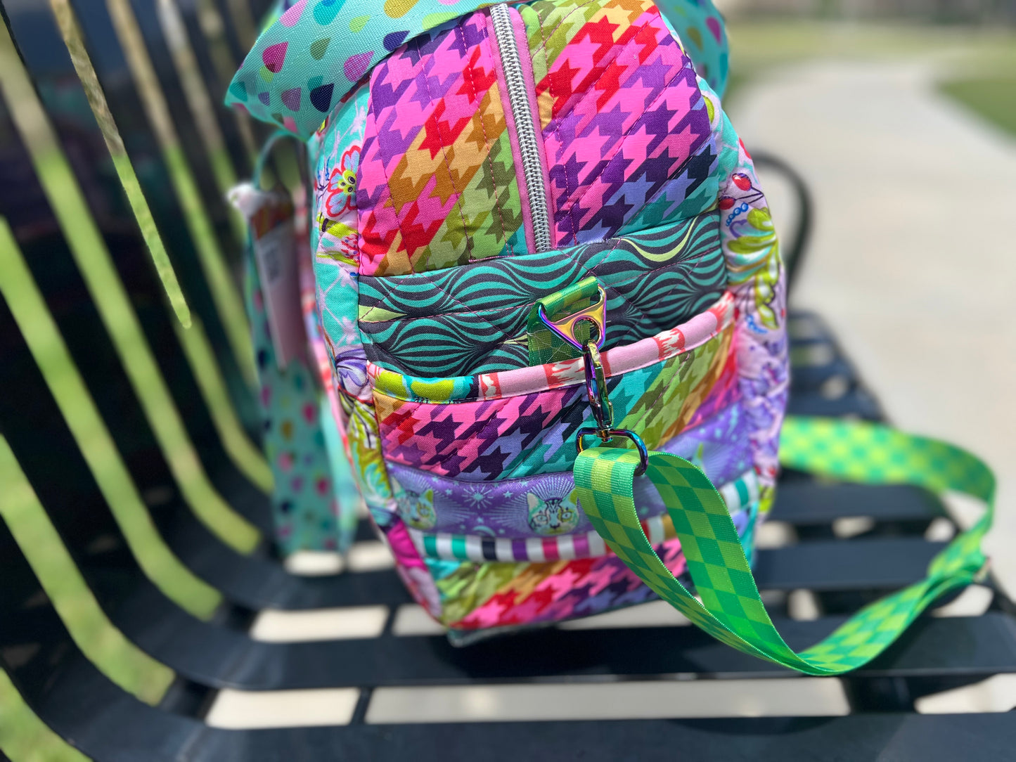 Travel Bag with Trolley Sleeve Custom Made to Order