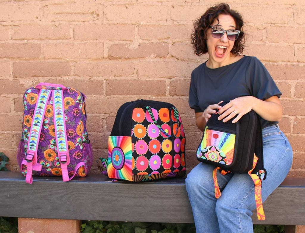 Backpack Straps and Pockets FPP Expansion Pack Pattern Designed by Quilting Elissa for By Annie
