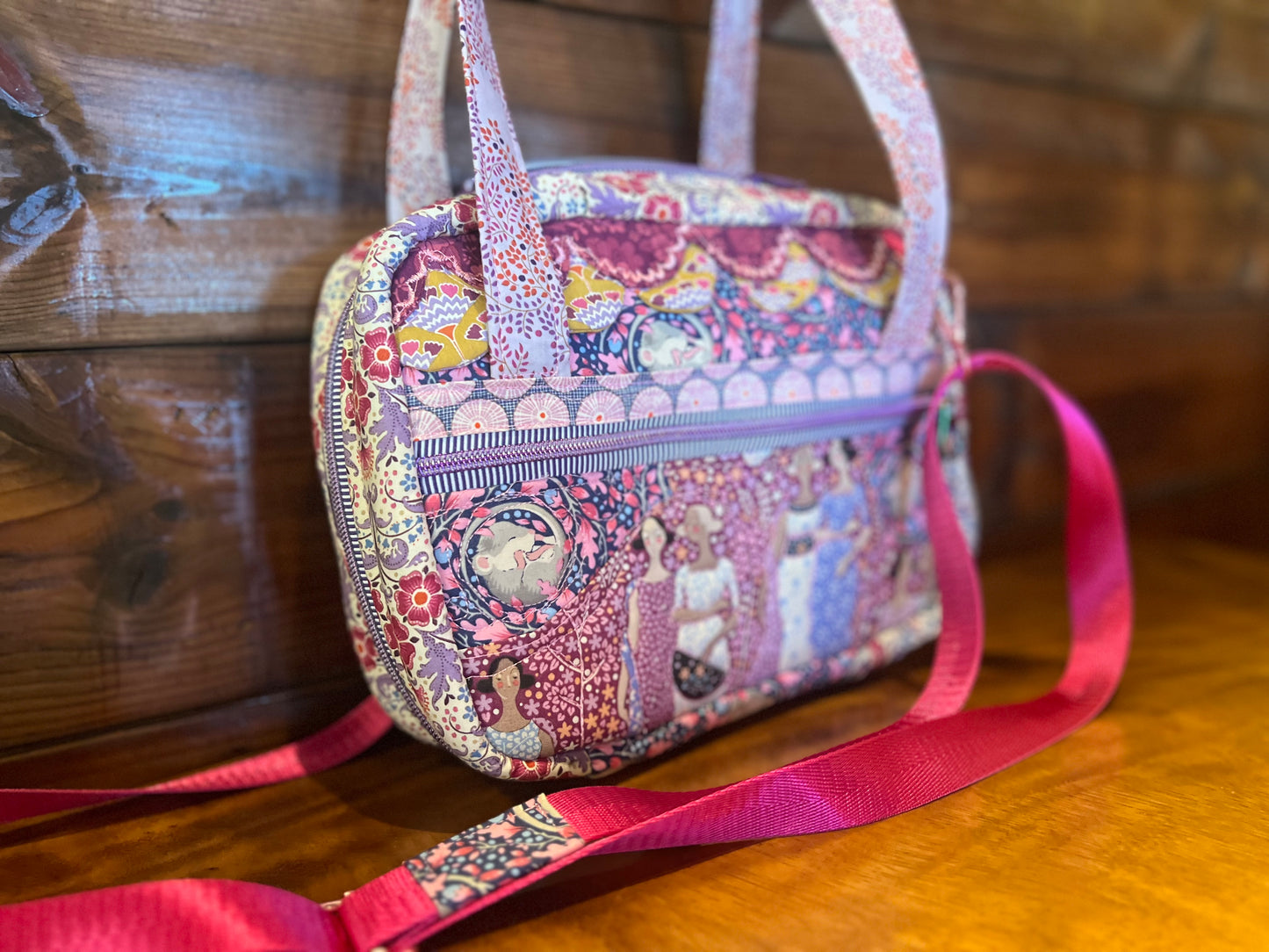 Knitting Crochet Embroidery Case / Makeup Pouch (Made to Order)