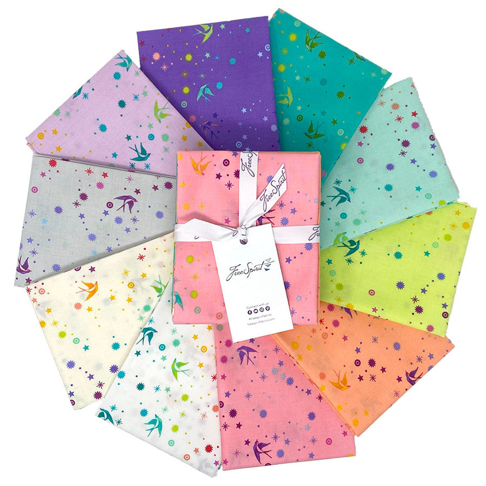 Fairy Dust - 10 PC Fat Quarter Bundle || True Colors by Tula Pink