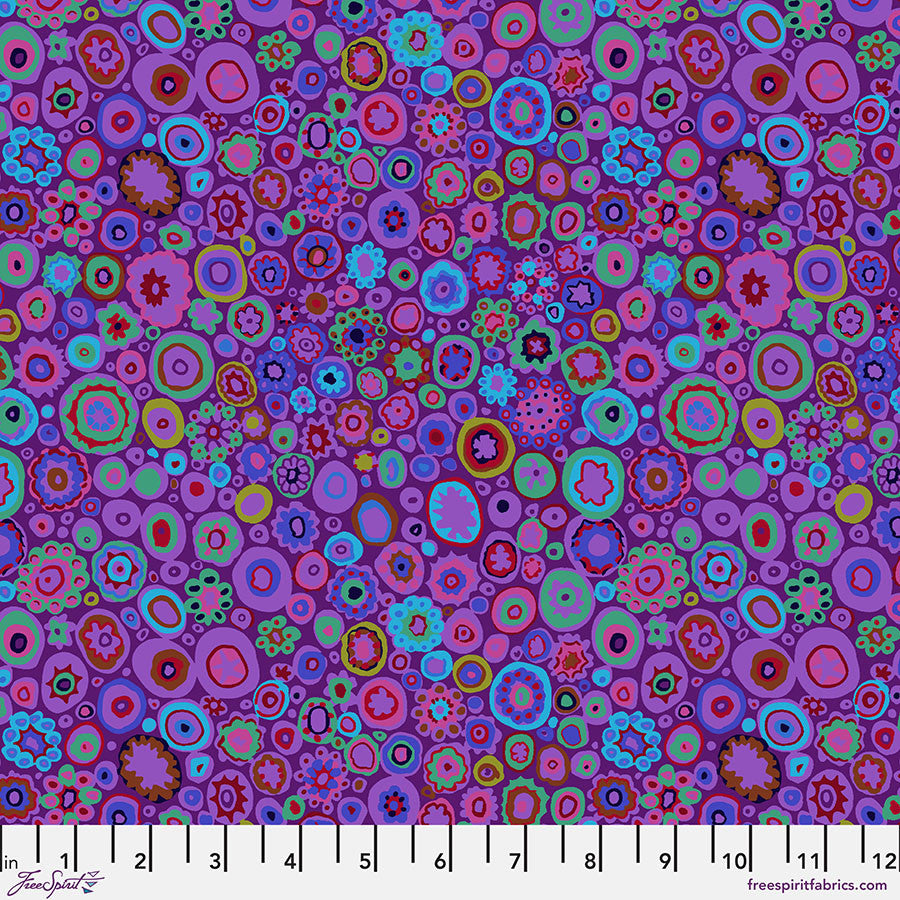 Paperweight PURPLE Kaffe Fassett Collective FABRIC Sold by the Half Yard