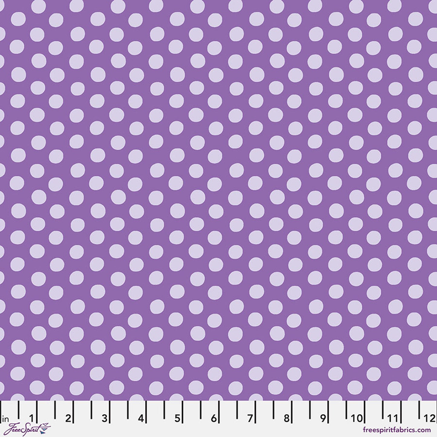 Spot GRAPE Purple Kaffe Fassett Collective FABRIC
