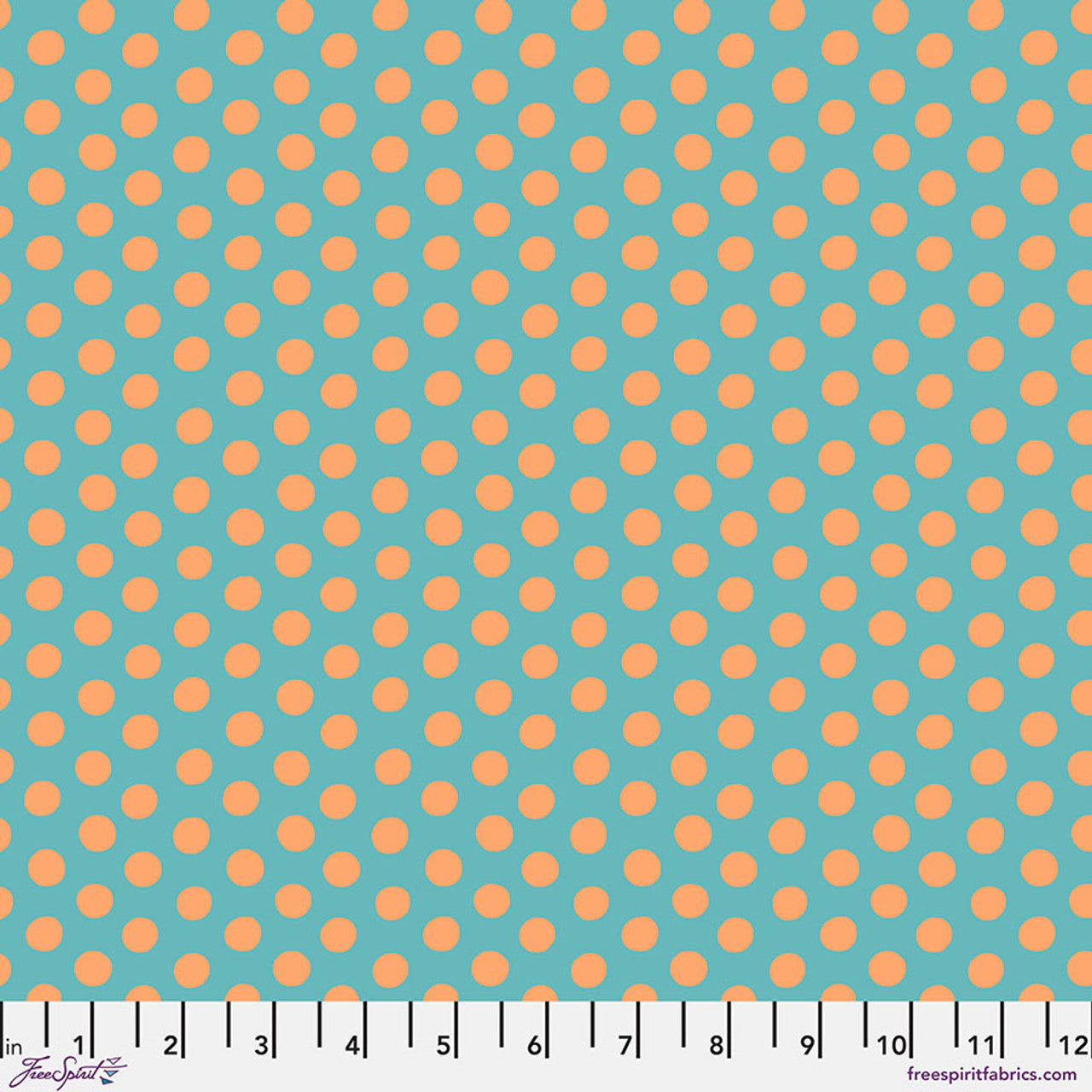 Spot TURQUOISE BLUE Kaffe Fassett Collective FABRIC