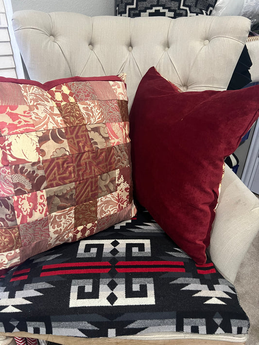 Fortuny Quilted Decor Throw Pillow