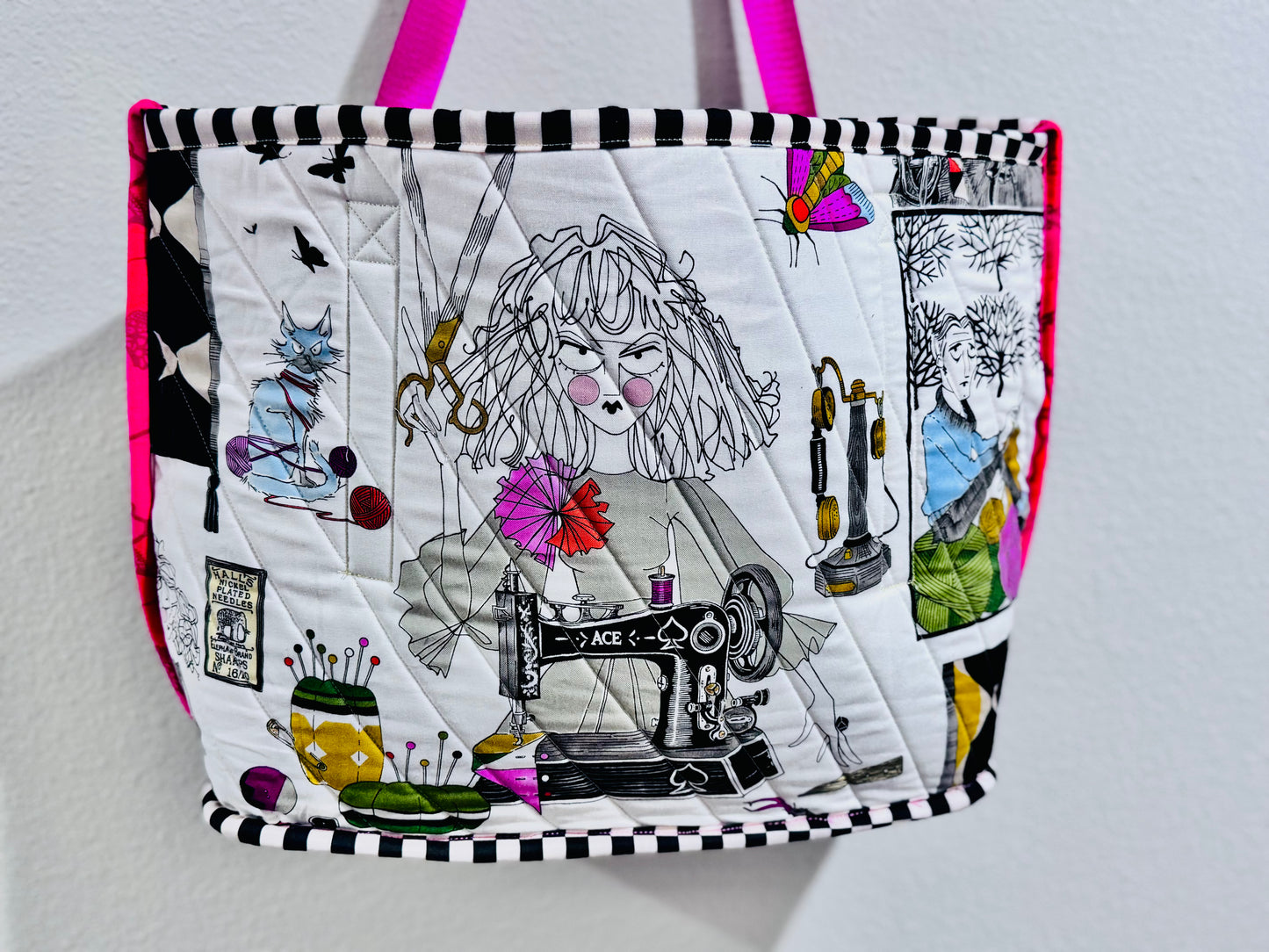 Ghastlie Craft Tote Project Bag