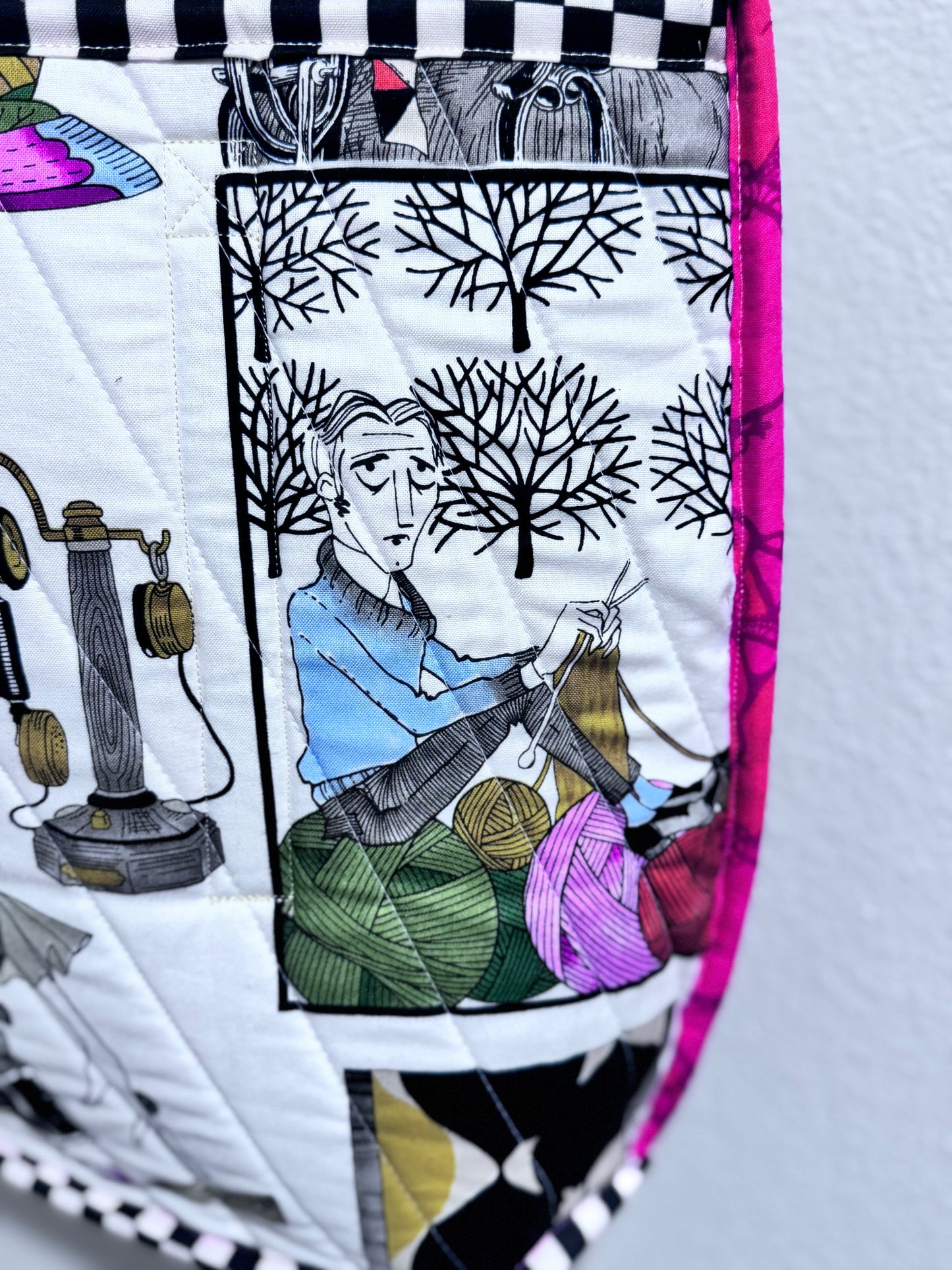 Ghastlie Craft Tote Project Bag