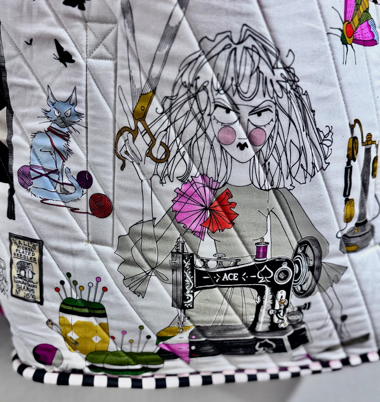 Ghastlie Craft Tote Project Bag