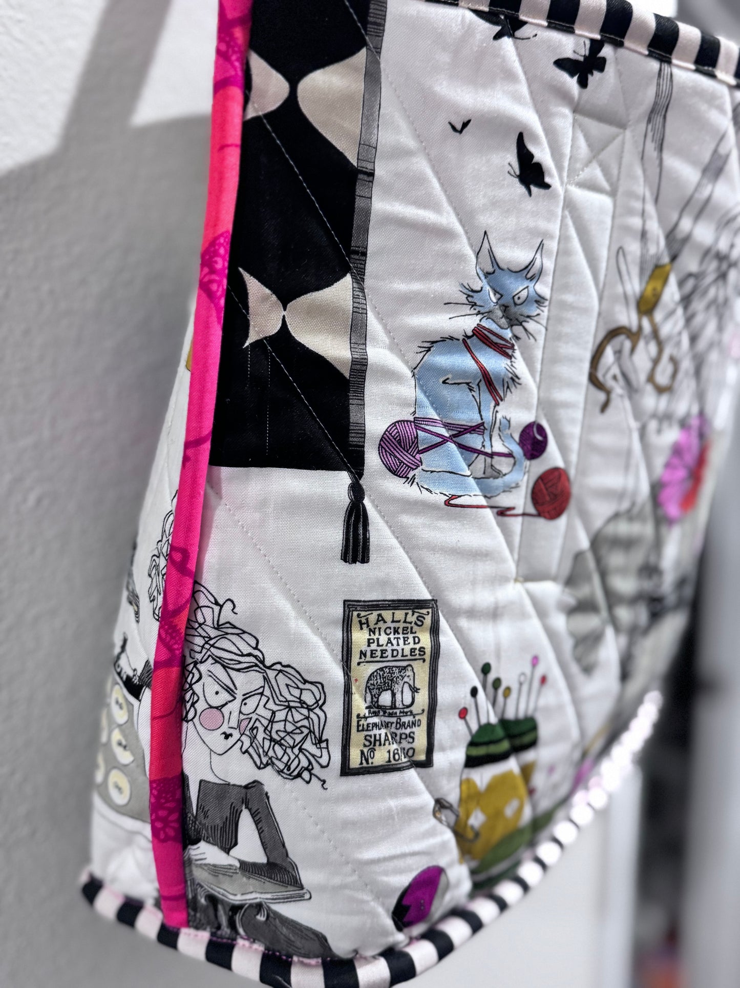 Ghastlie Craft Tote Project Bag