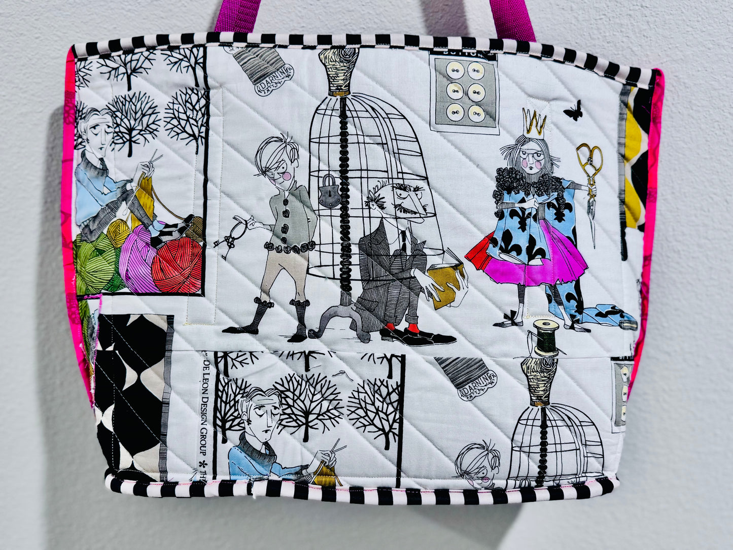 Ghastlie Craft Tote Project Bag