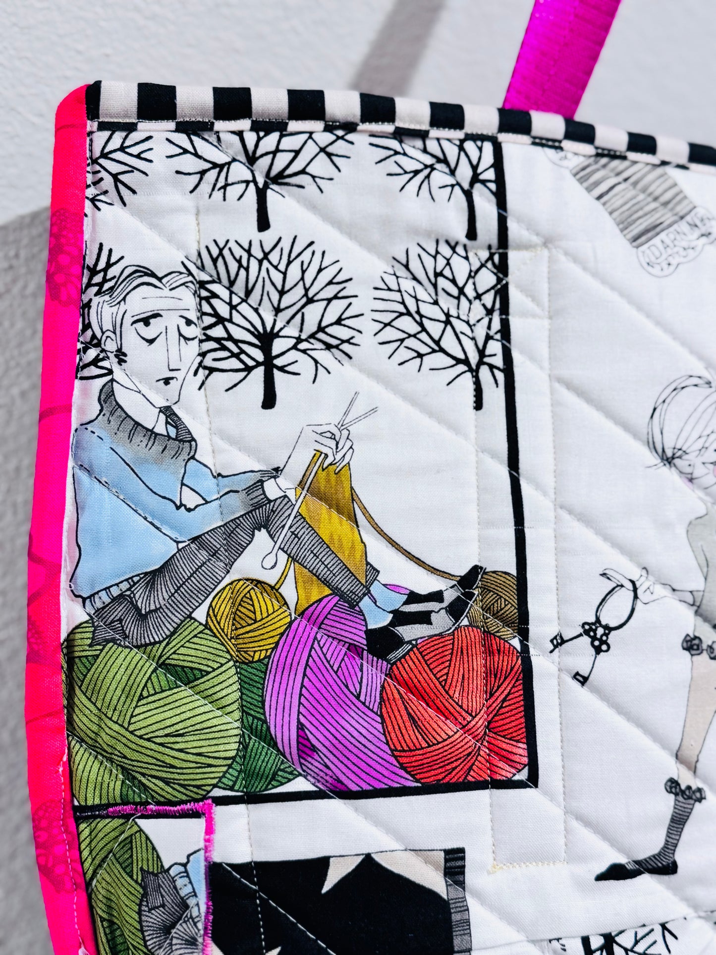 Ghastlie Craft Tote Project Bag