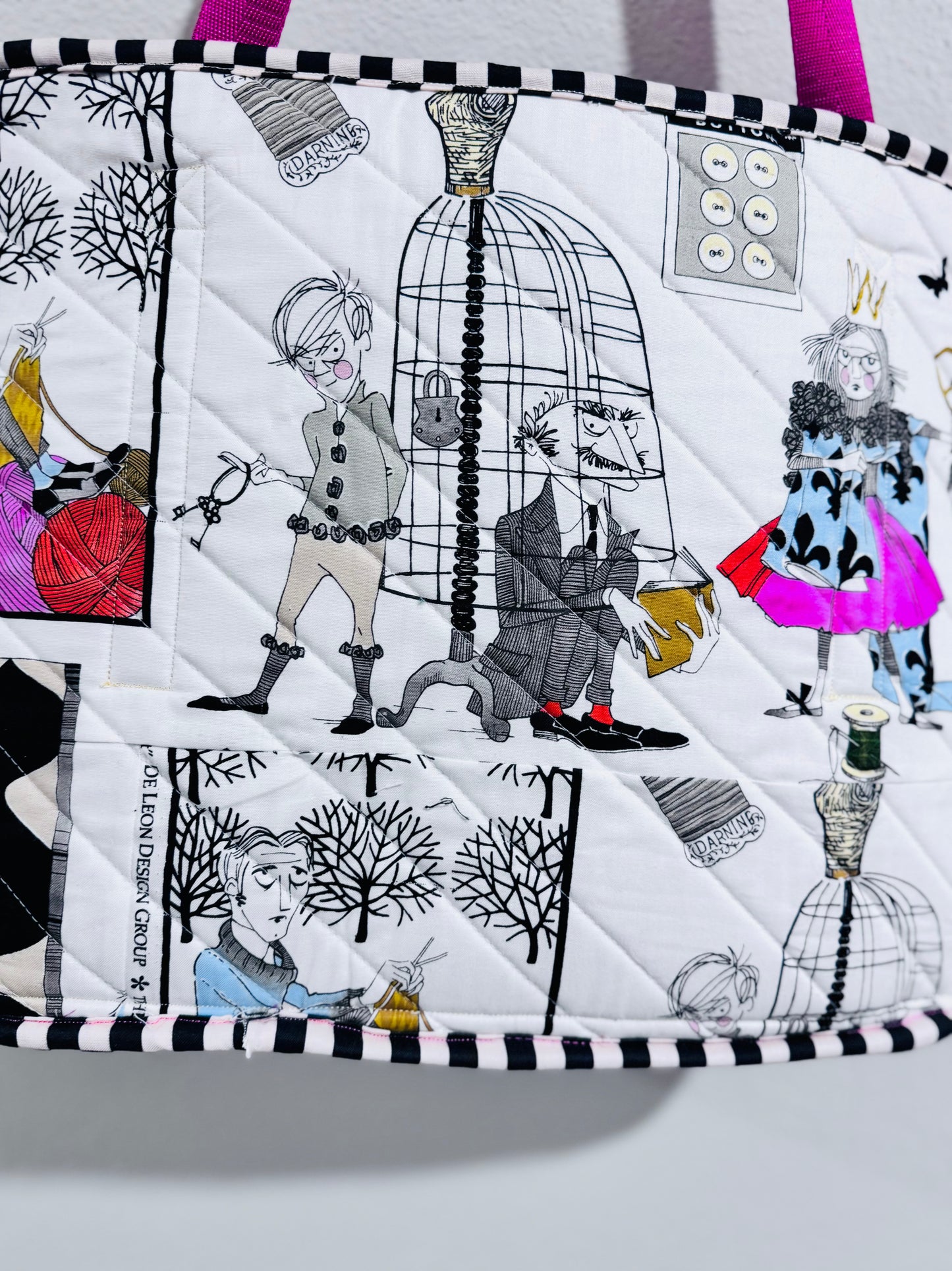 Ghastlie Craft Tote Project Bag