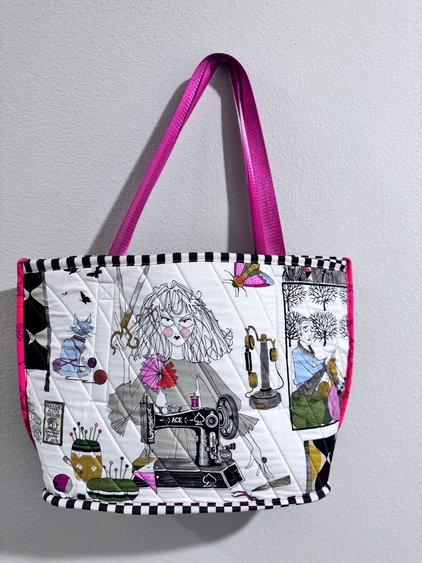 Ghastlie Craft Tote Project Bag